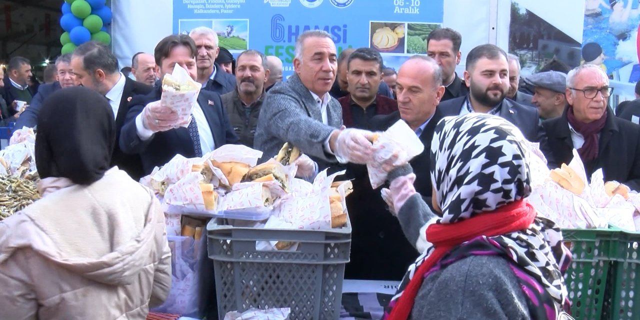 Sultangazi'de Rizeliler Hamsi Festivali'nde Buluştu