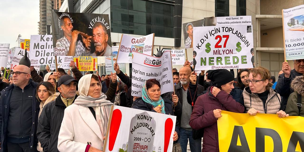 Esenyurt'ta Konut Mağdurlarından Eylem