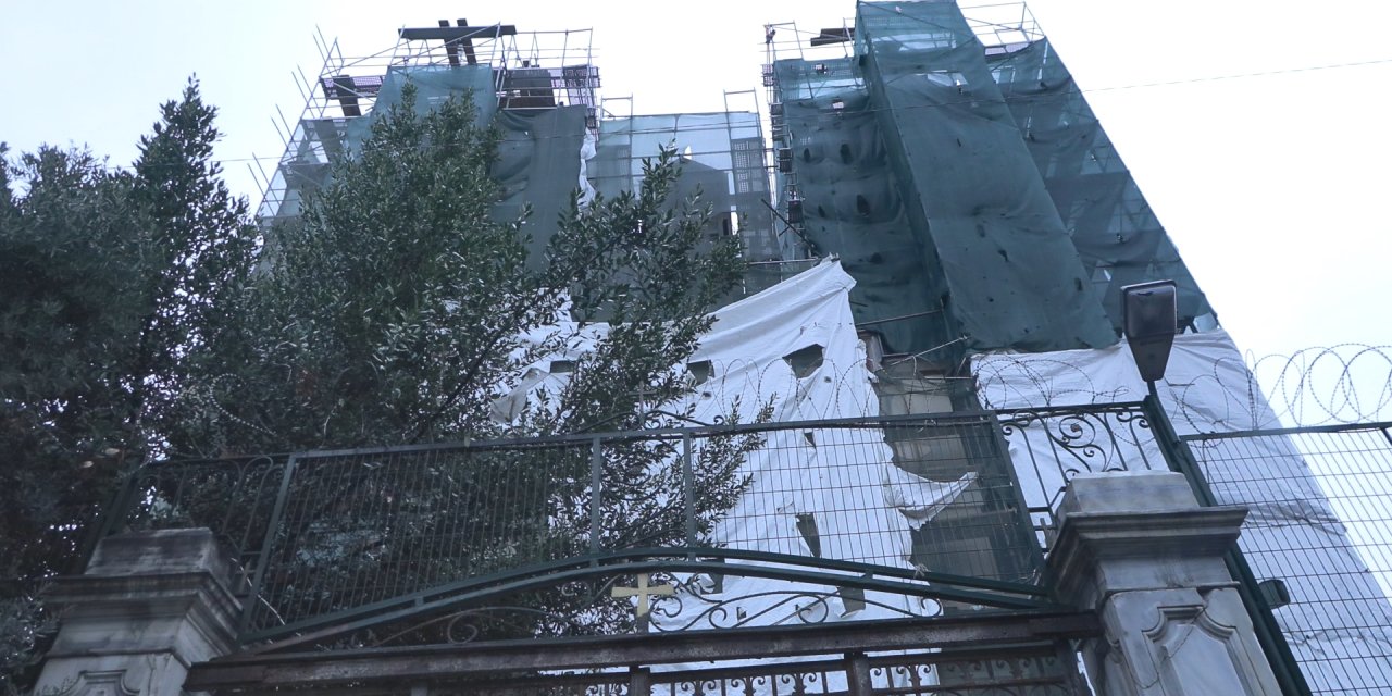 Beyoğlu'ndaki 130 Yıllık Panayia Evangelistria Kilisesi Restore Ediliyor