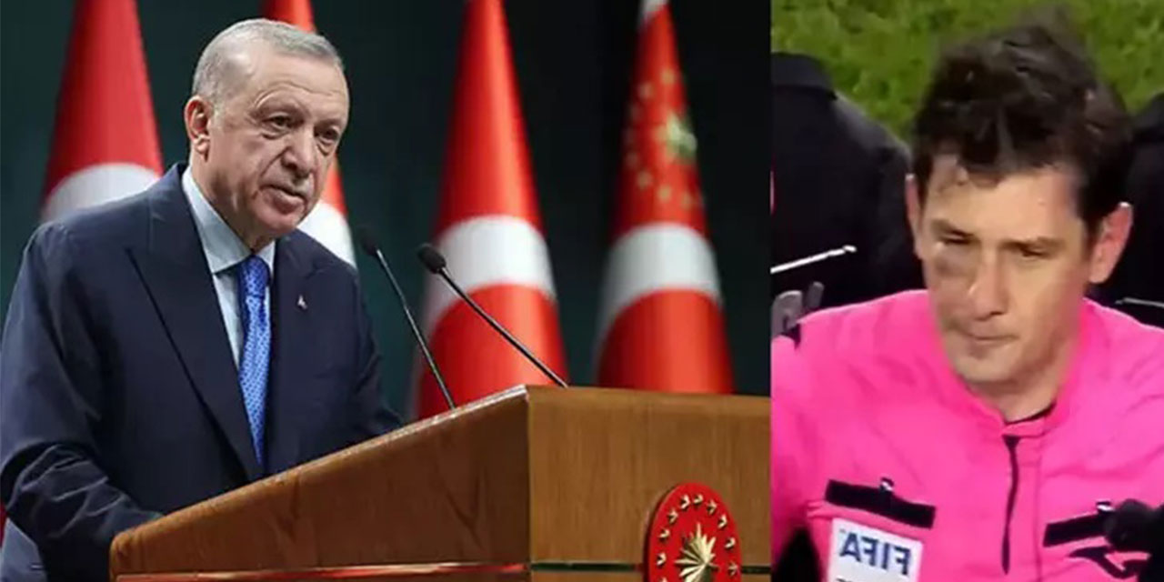 Cumhurbaşkanı Erdoğan: Hakem Meler'e yapılan saldırıyı kınıyorum