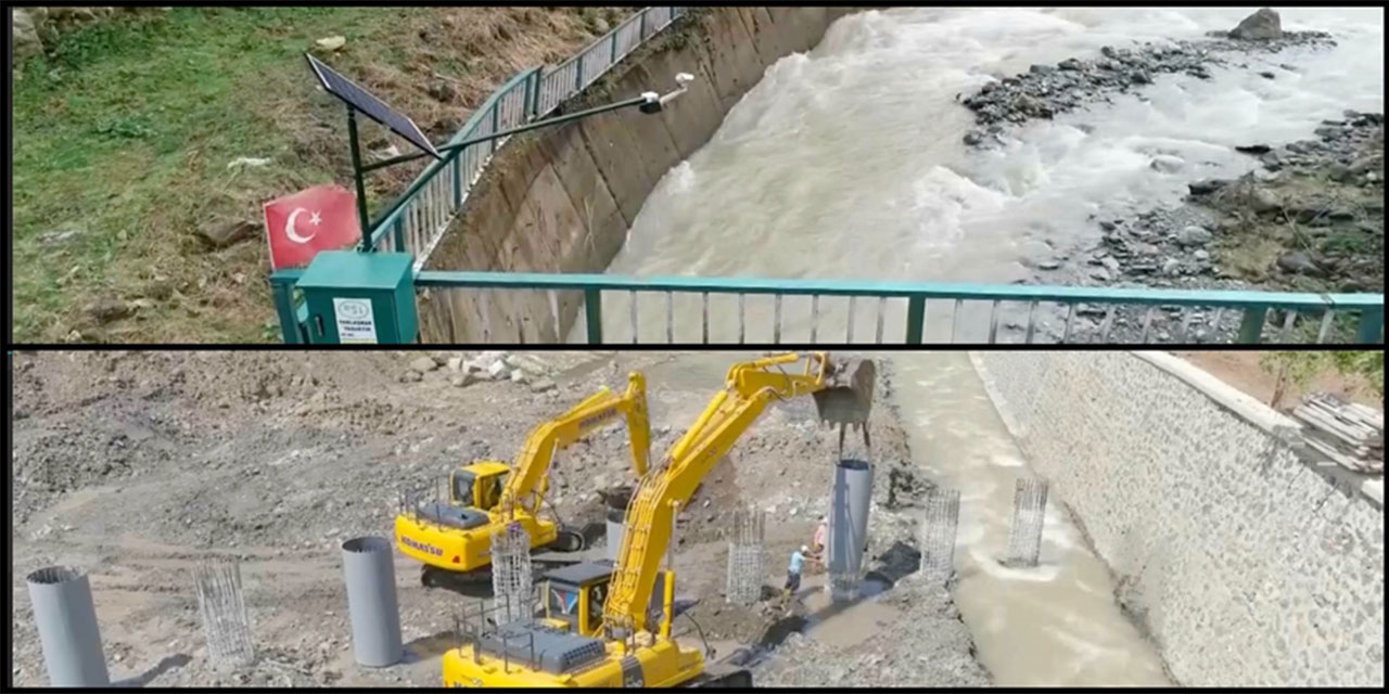 Karadeniz 266 noktada taşkınlara karşı erken uyarı sistemiyle donatılıyor