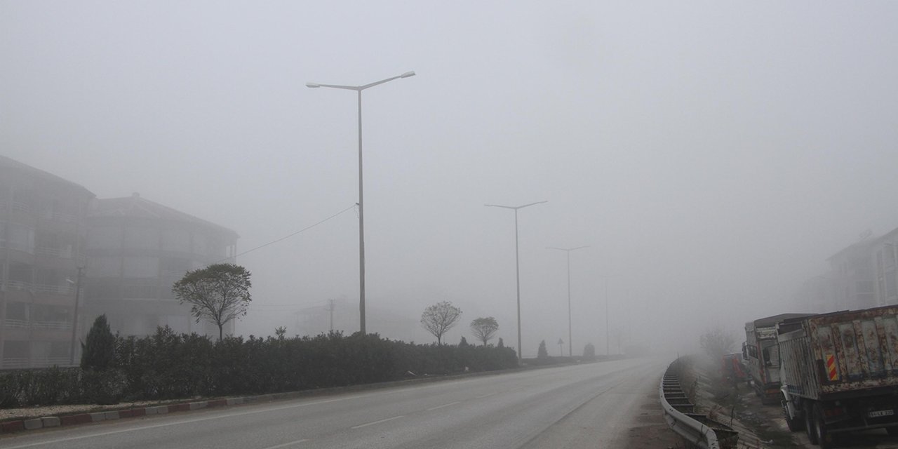 Manisa'da Sis Etkili Oldu