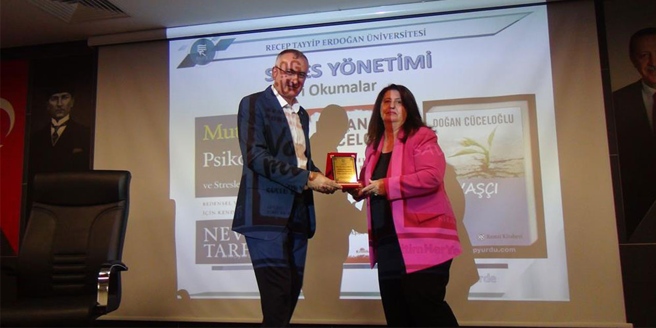 RTEÜ Diş Hekimliği Fakültesinde "Stres Yönetimi" Konulu Eğitim