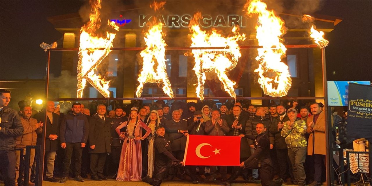 Turistik Doğu Ekspresi, Kars'a Ulaştı