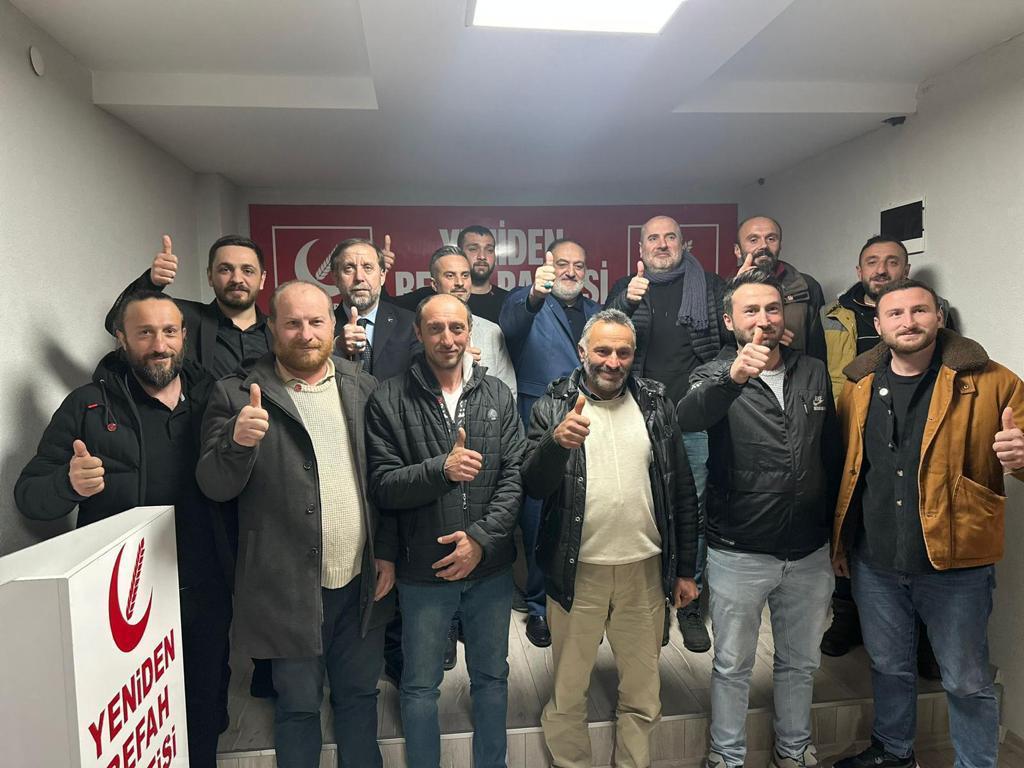 Ardeşen'de Yeniden Refah Partisi'ne Katıldılar