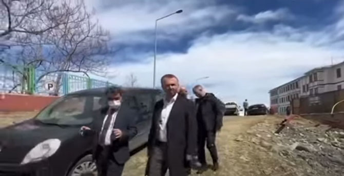 Rektör Yılmaz, yeni Acil Servis binası inşaatında incelemede bulundu