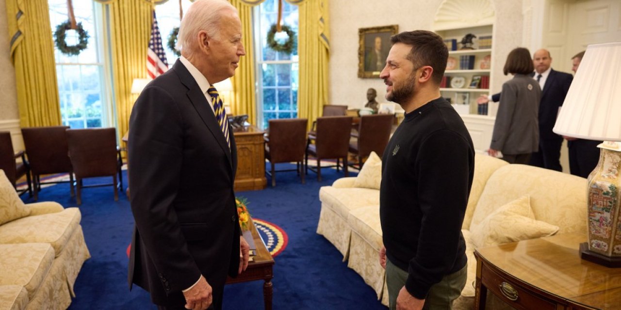 Zelenski, Biden Ve Harris İle Bir Araya Geldi