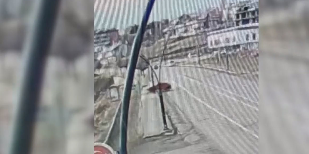 Giresun'da aydınlatma direğine çarpan otomobildeki 4 kişi yaralandı