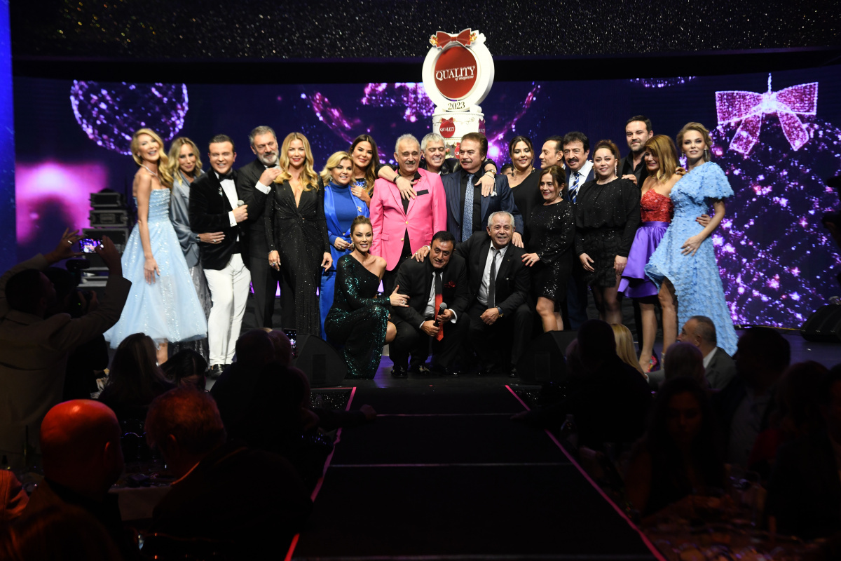 Quality of Magazine'in gecesinde yıldızlar geçidi