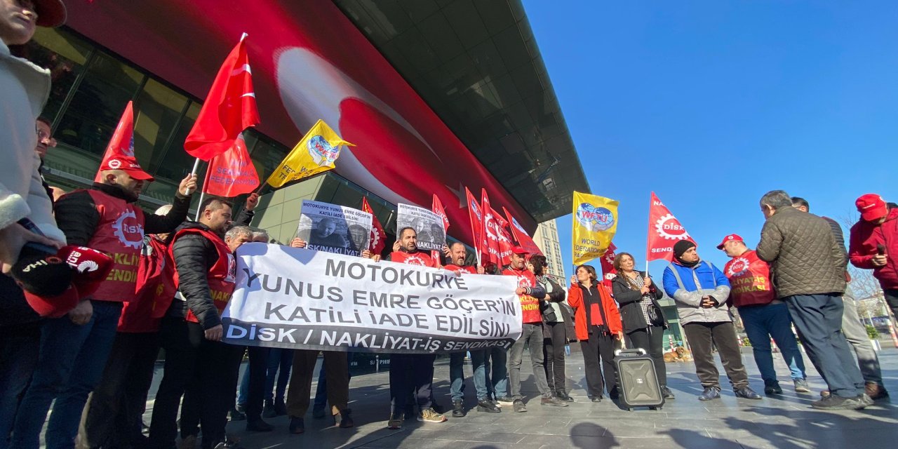 Levent'teki Somali Konsolosluğu Önünde Protesto