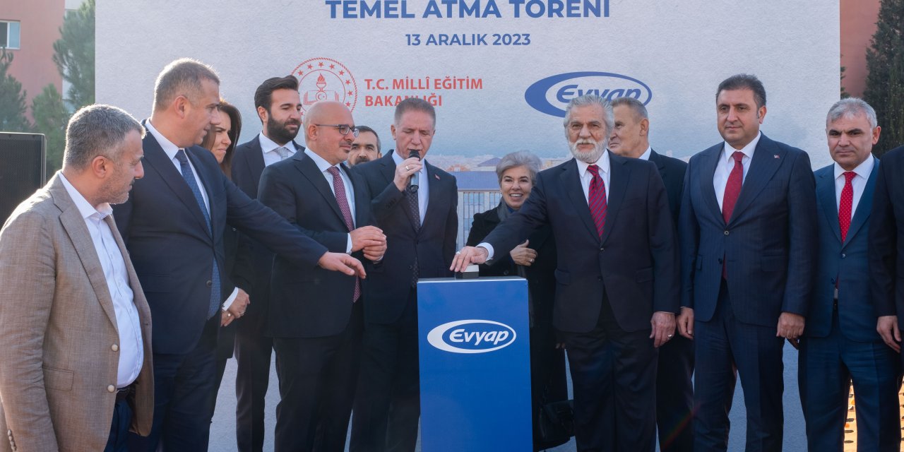 Ahmet Fikret Evyap Mesleki Ve Teknik Anadolu Lisesi’nin Temel Atma Töreni Gerçekleştirildi