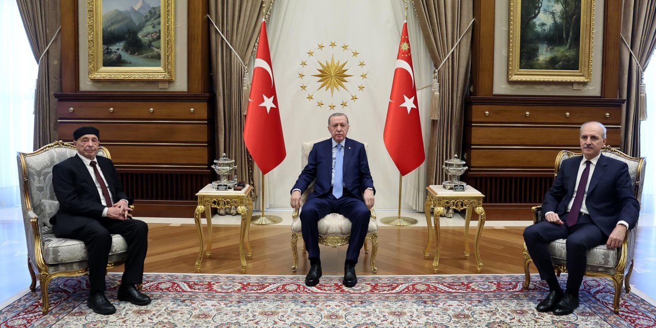 Cumhurbaşkanı Erdoğan, Libya Temsilciler Meclisi Başkanı Salih İle Görüştü