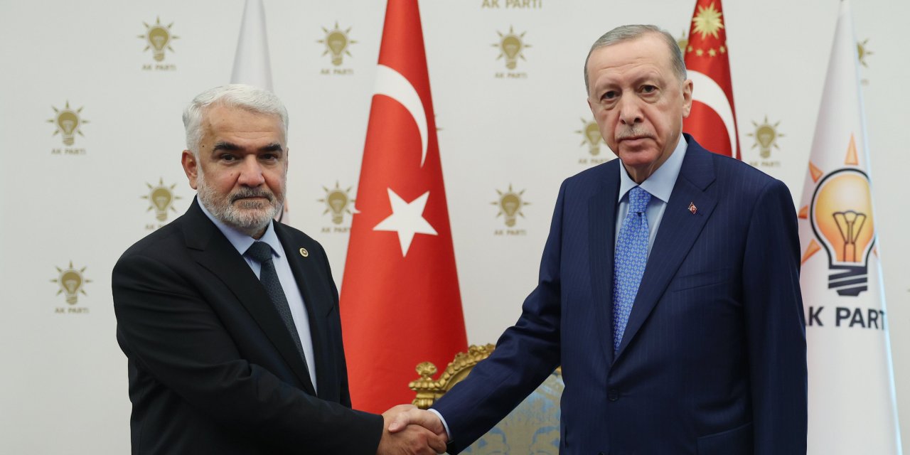 Cumhurbaşkanı Erdoğan, Hüda Par Genel Başkanı Yapıcıoğlu İle Görüştü