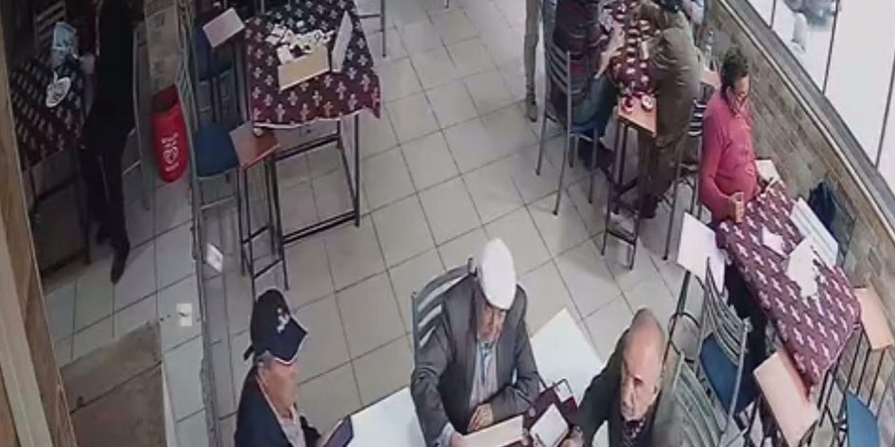 Okey Masasında İstekalı Kavga Kamerada