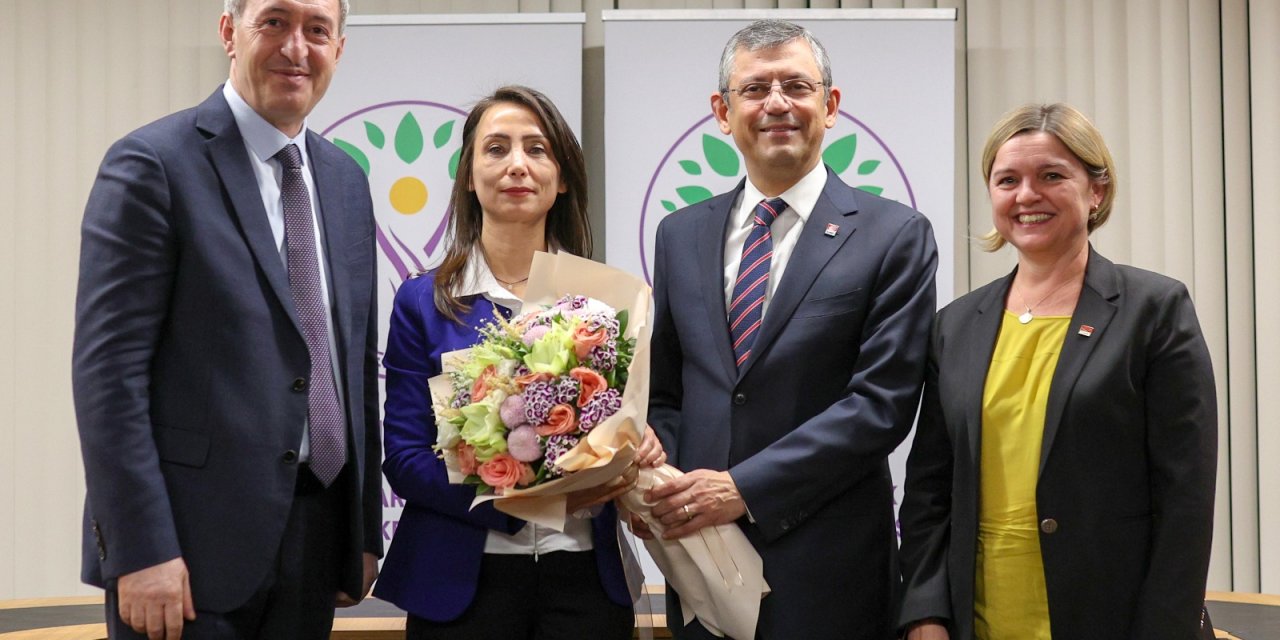 Özgür Özel'den Dem Parti'ye Ziyaret; Diyaloğumuz Sürecek