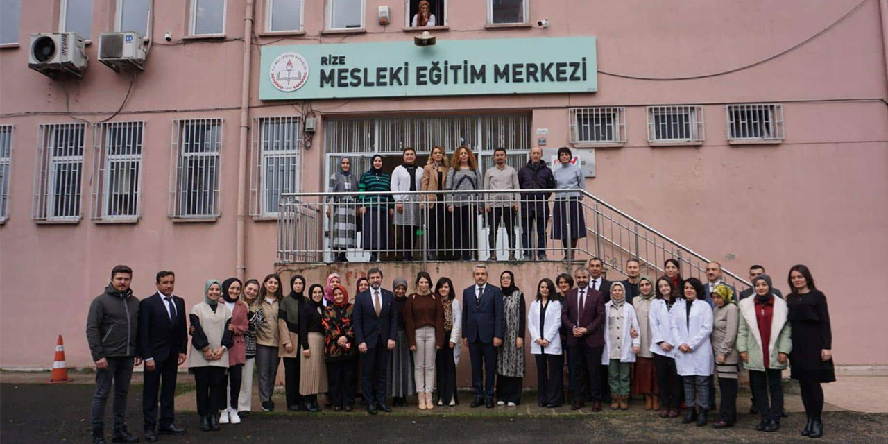 Rize Valisi Baydaş'tan Özel Eğitim Meslek Okulu'na Ziyaret