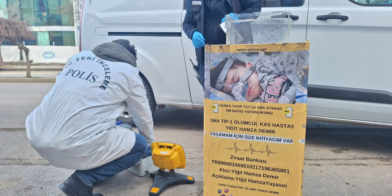 Sma'lı Yiğit'in Bağış Kutusundaki Para Çalındı