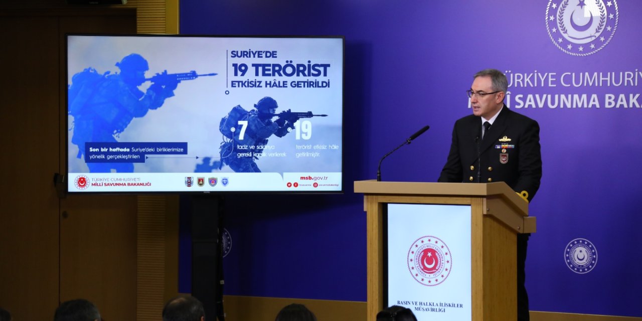 Msb: Son 1 Haftada 43 Terörist Etkisiz Hale Getirildi