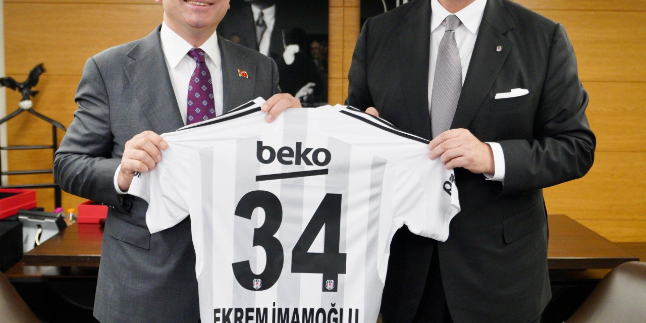 İmamoğlu'ndan Beşiktaş Kulübü'ne Ziyaret