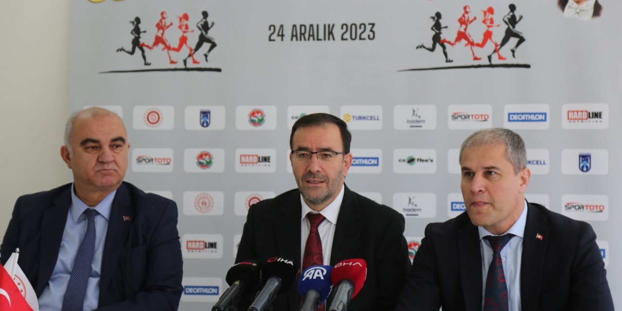 88'inci Büyük Atatürk Koşusu 24 Aralık Pazar Günü Koşulacak