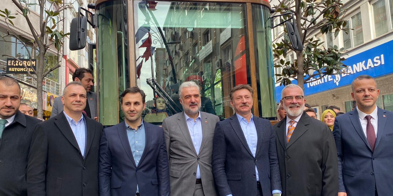 Nostaljik Tramvay Bahçelievler'de İlk Seferini Yaptı