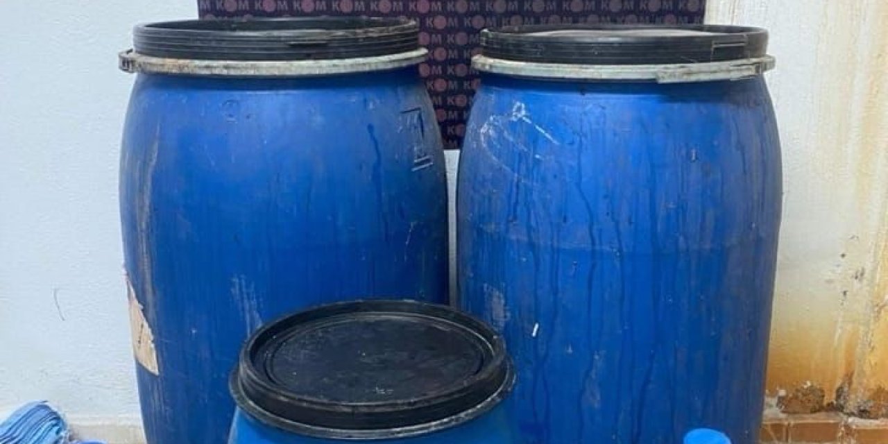 Kırıkkale'de 580 Litre Sahte İçki Ele Geçirildi