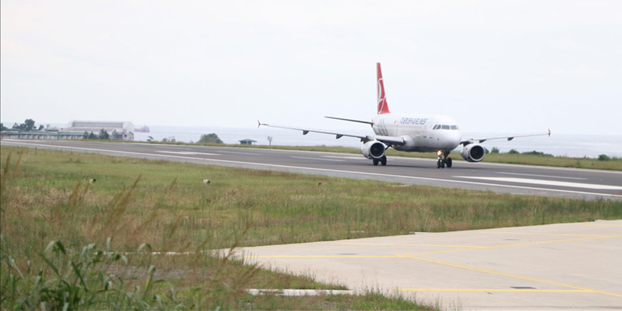 Trabzon Havalimanı pist onarım çalışmaları nedeniyle yarın 6 saat uçuşlara kapatılacak