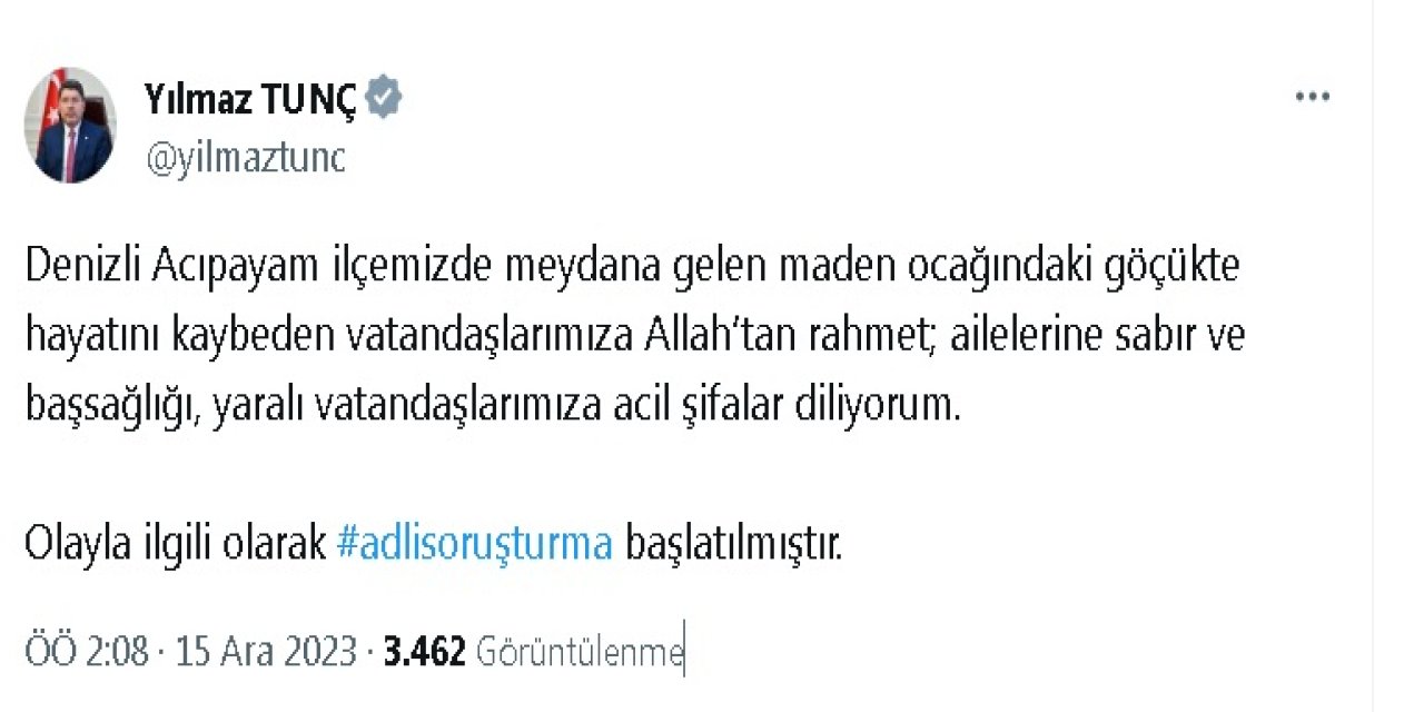 Denizli'de Krom Maden Ocağında Göçük: 2 Ölü, 1 Kayıp (2)