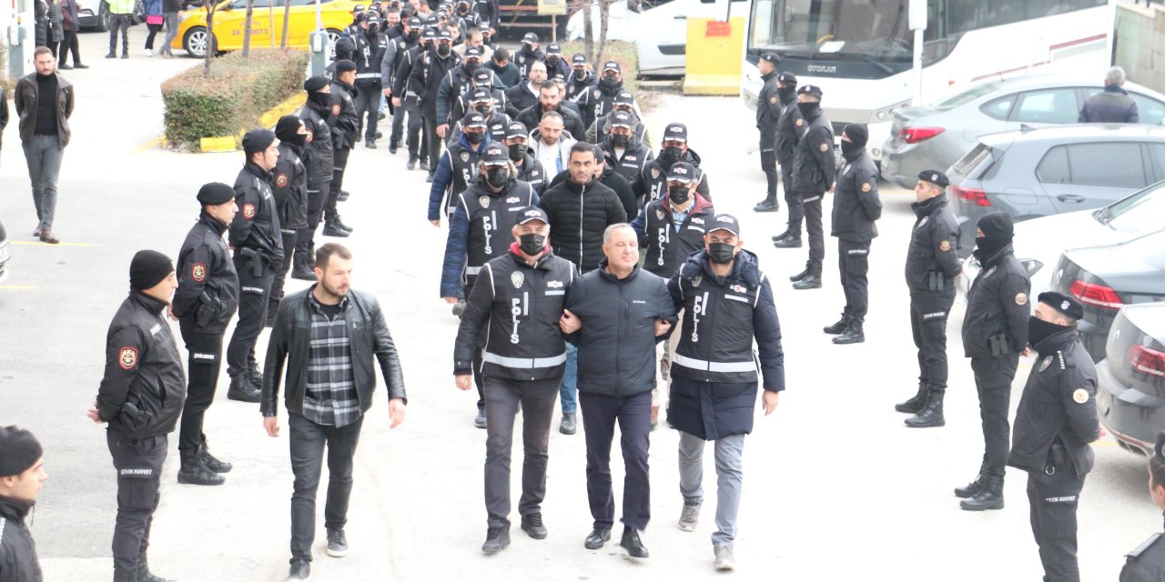 Kafes-18 Operasyonunda Şüpheliler Adliyede