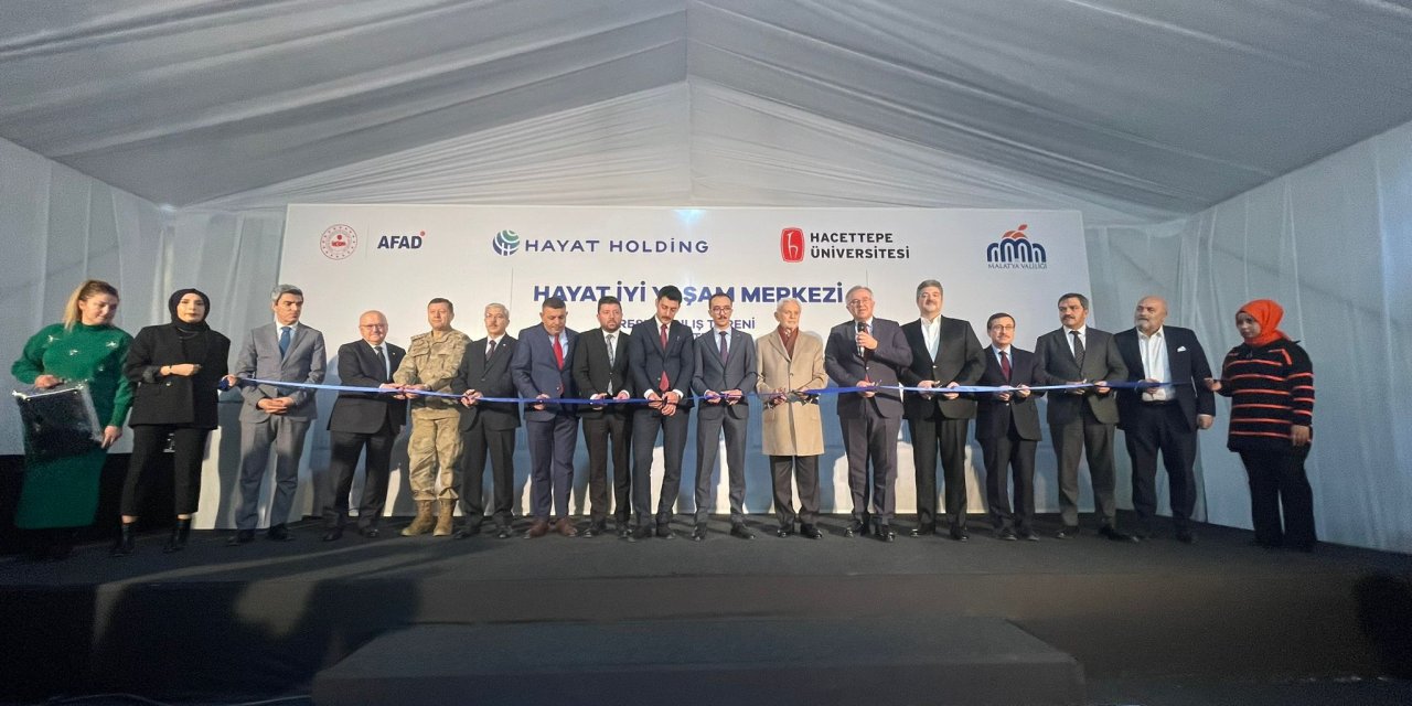 Malatya'da 'hayat İyi Yaşam Merkezi'nin Açılışı Gerçekleştirildi