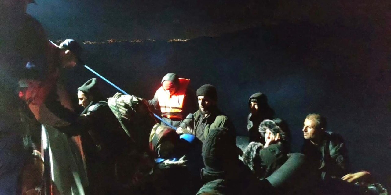 Bodrum’da 35 Kaçak Göçmen Kurtarıldı, 19 Kaçak Göçmen Yakalandı