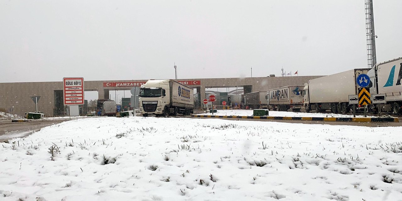 Edirne'nin Yükseklerine Kar Yağdı