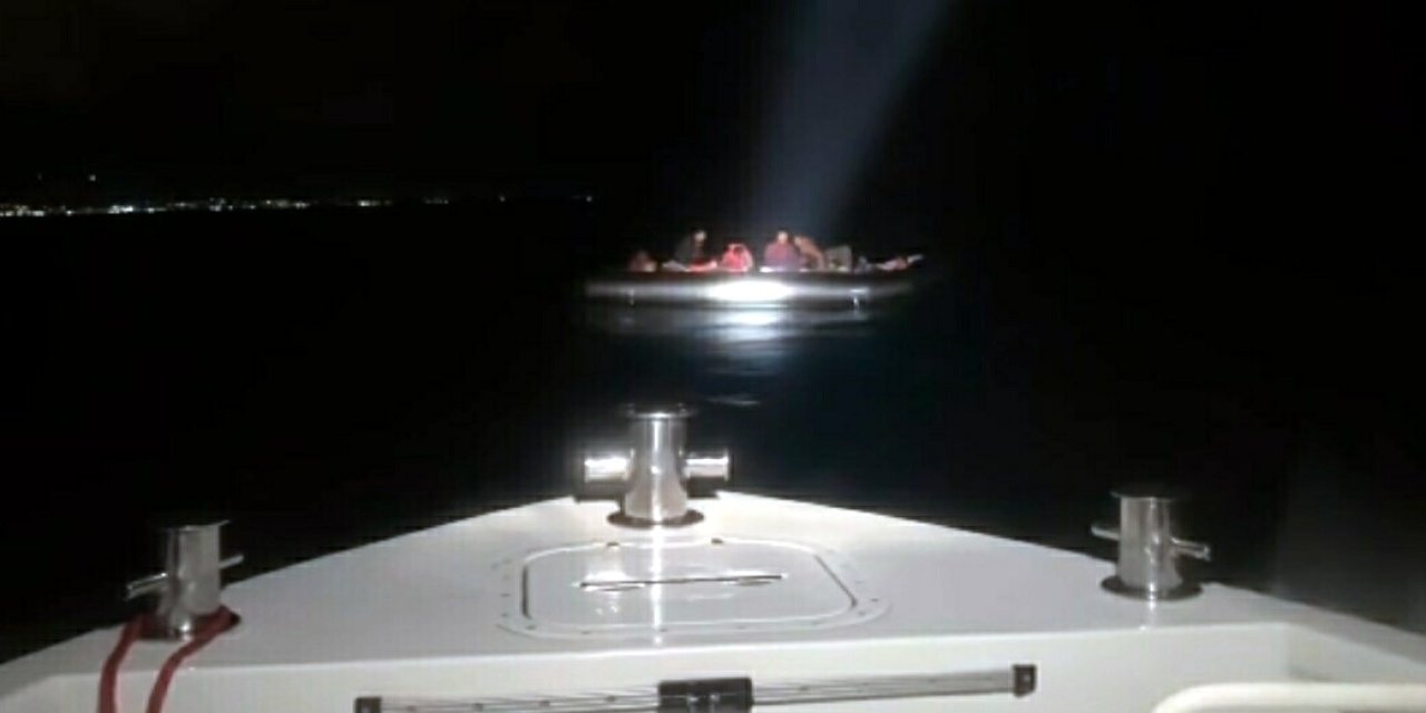 Bodrum’da Sürüklenen Bottaki 39 Kaçak Göçmen Kurtarıldı