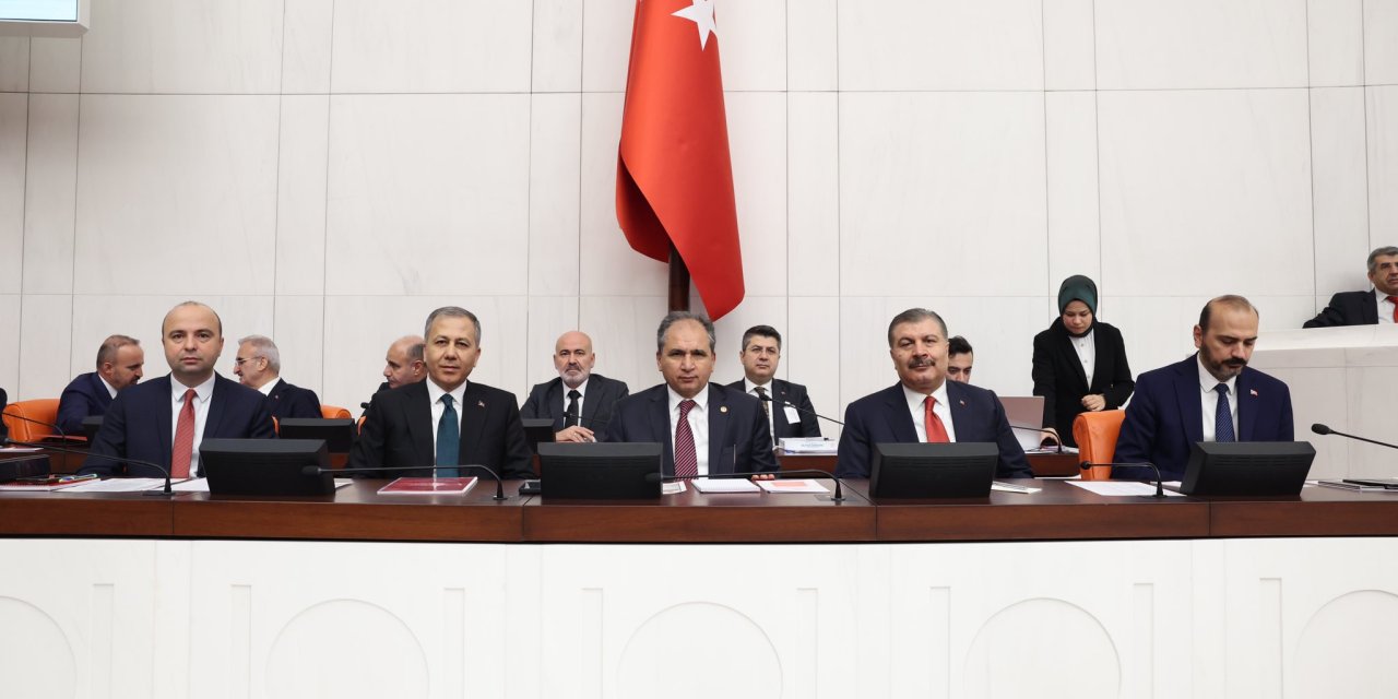 İçişleri Ve Sağlık Bakanlıkları Bütçeleri, Tbmm'de