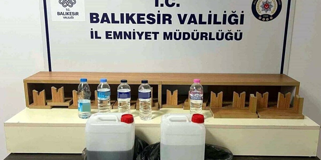 Balıkesir'de Sahte İçkiden Ölüm Şüphesi; 5 Gözaltı