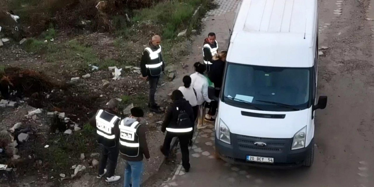 Denizli'de Fuhuş Operasyonu; 5 Kadın Kurtarıldı, 3 Tutuklama