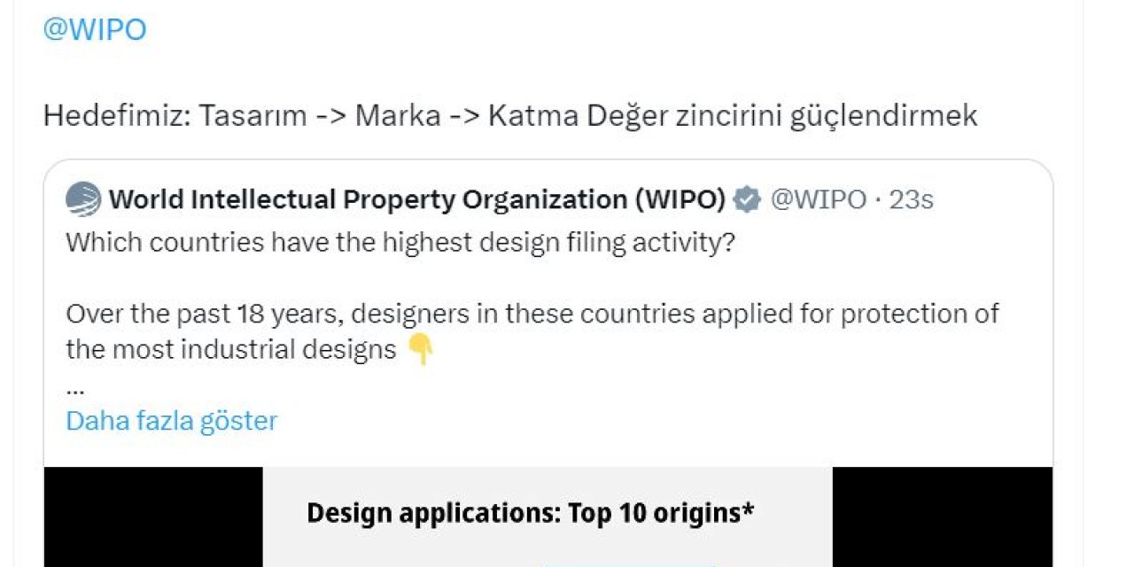Bakan Kacır: Türkiye, Yerli Tasarım Başvurusunda Dünyada 2'nci Sırada - Yeniden