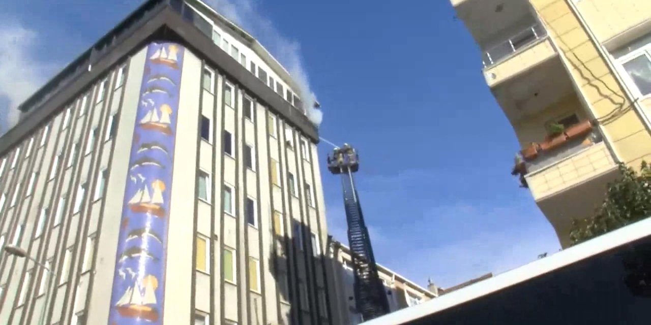 Güngören'de Hastanede Yangın-1