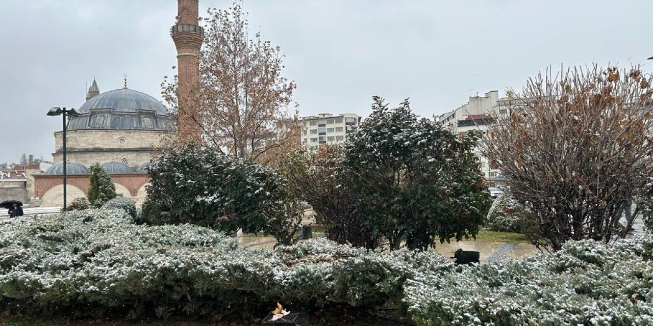 Sivas'ta Kar Yağışı