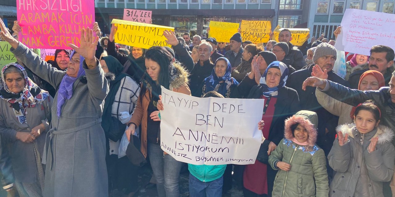 Ankara'da Mahkum Yakınlarından 'Genel Af' Talebi