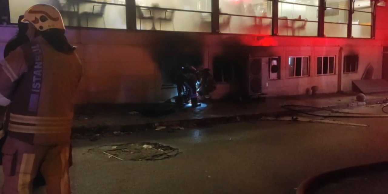 Kartal’da İş Yerinde Çıkan Yangın Büyümeden Söndürüldü