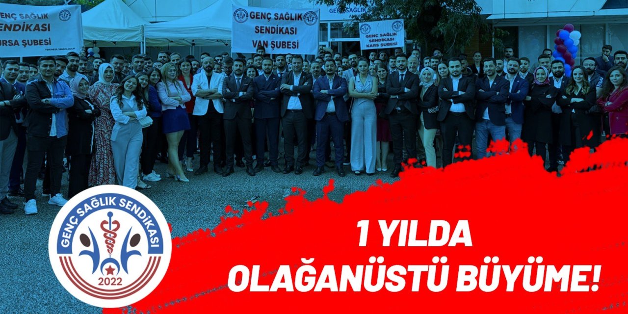 Genç Sağlık Sendikası’na 2023’te 50 Binden Fazla Kişi Üye Oldu