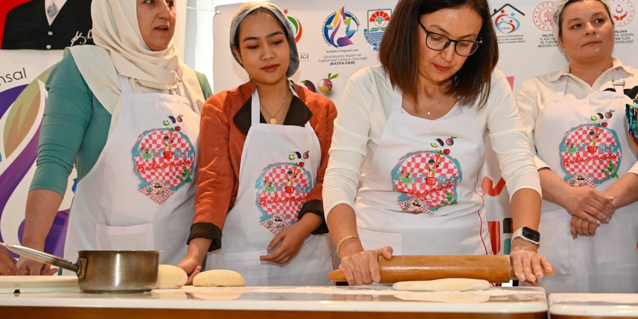 Yalova Valisi Hülya Kaya, Göçmen Kadınlarla Mutfağa Girdi