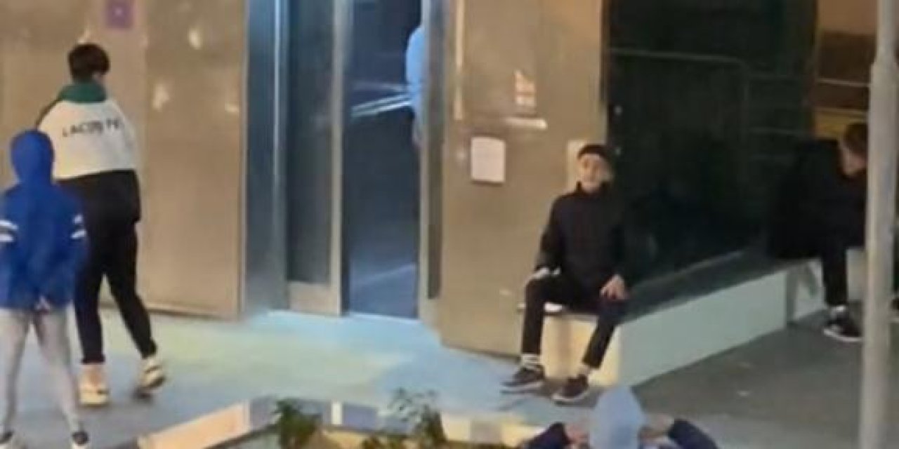 Çekmeköy'de Gençlerin Sinir Bozan Asansör Oyunu