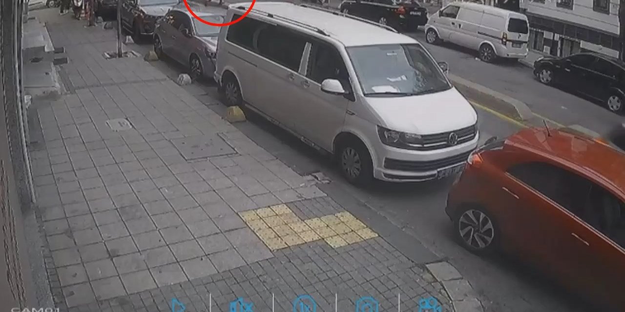 Kağıthane'de Gasp Anı Kamerada