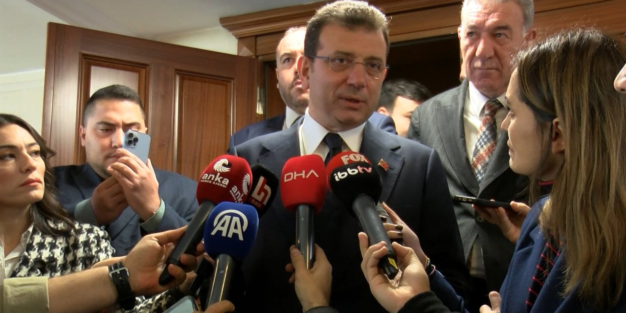 İmamoğlu: Benim Kulağım Kötü Sesleri Duymuyor