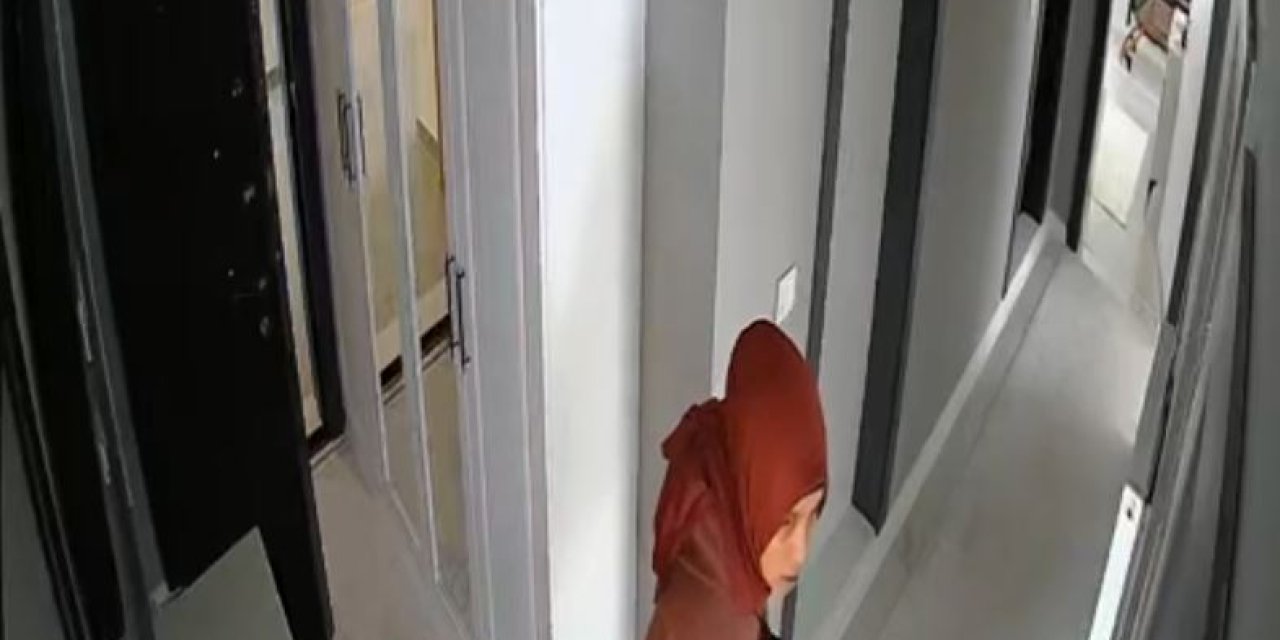 Evden Hırsızlık Şüphelisi Kadınlar Kamerada