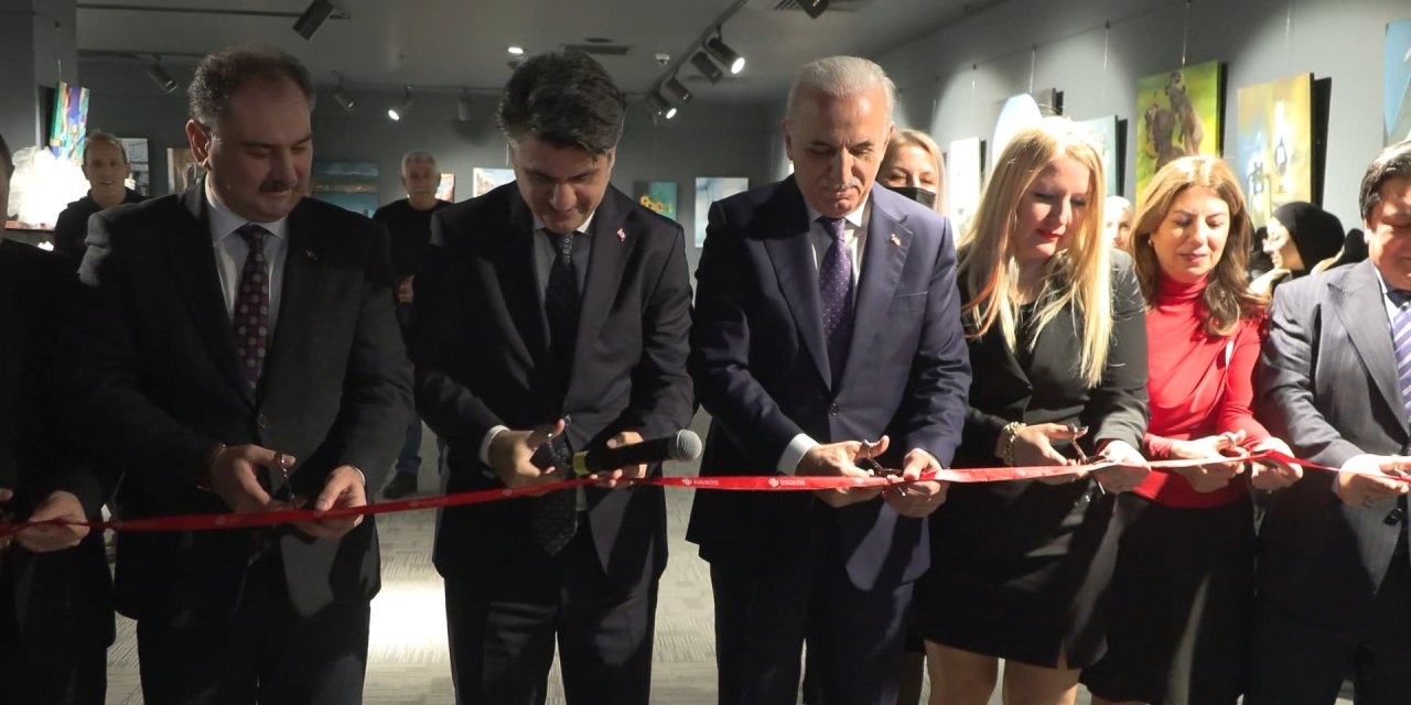 Cezaevi Hükümlüleri İle Öğrencilerden 'Hayat Resimle Başlar' Sergisi