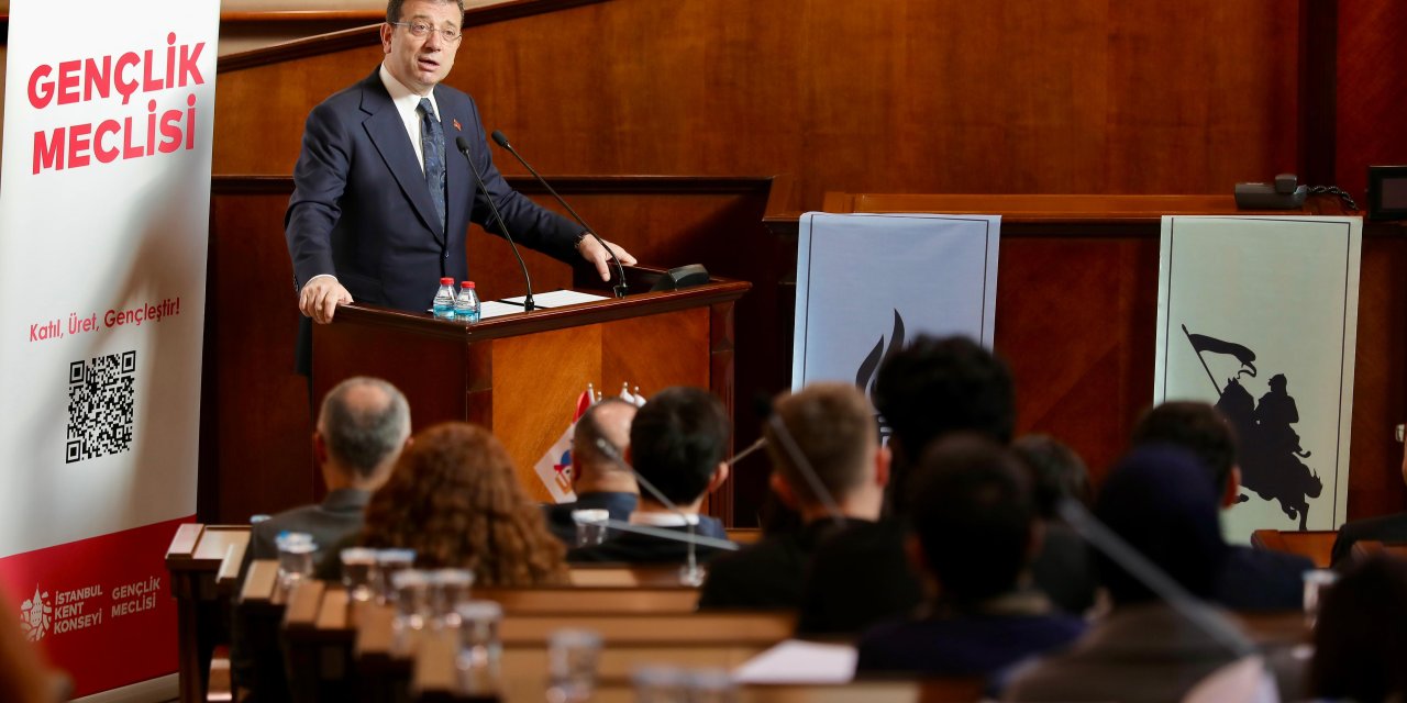 İbb Başkanı İmamoğlu Gençlik Meclisi Üyeleriyle Buluştu