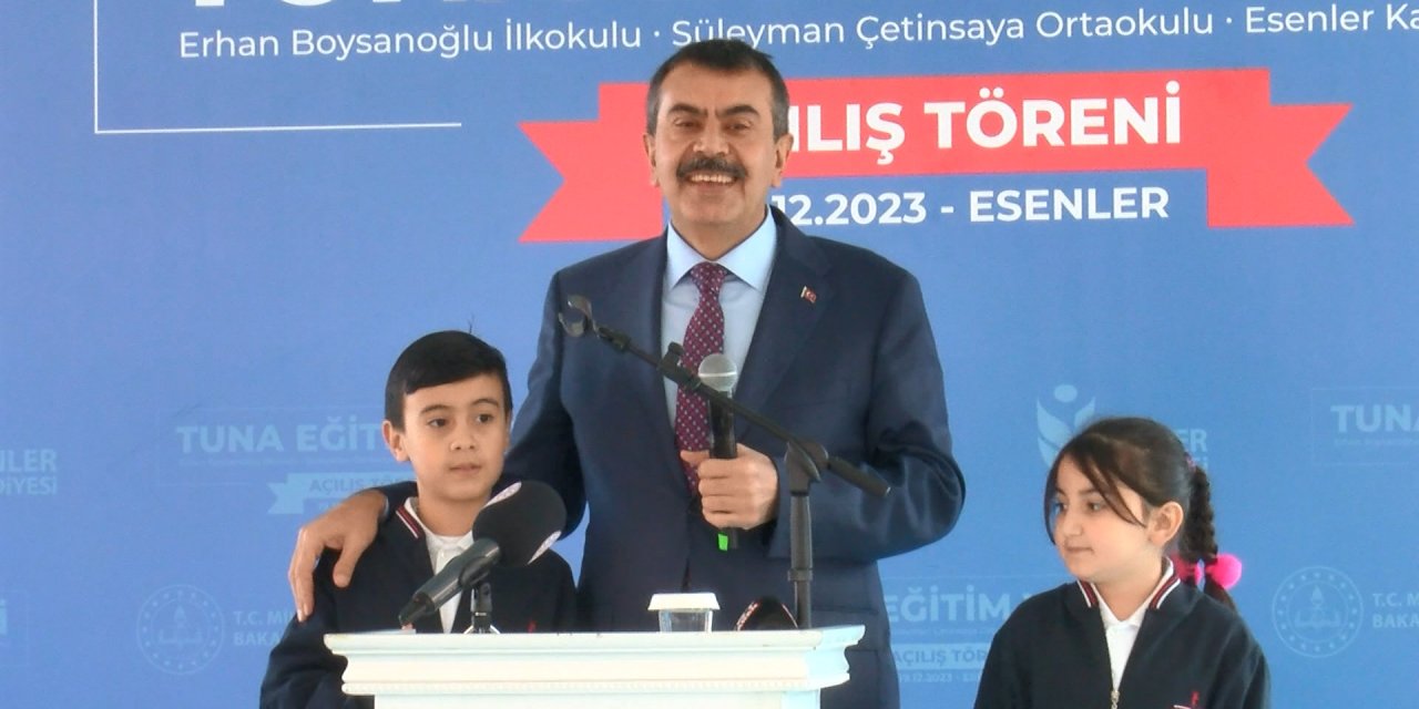 Milli Eğitim Bakanı Tekin: Su Giderlerinden Bile Belediyelerle Sıkıntı Yaşıyoruz